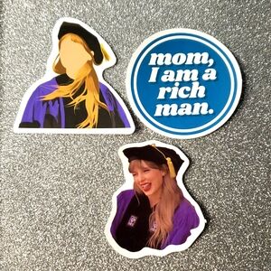 10/$10 Taylor Swift Waterproof Sticker